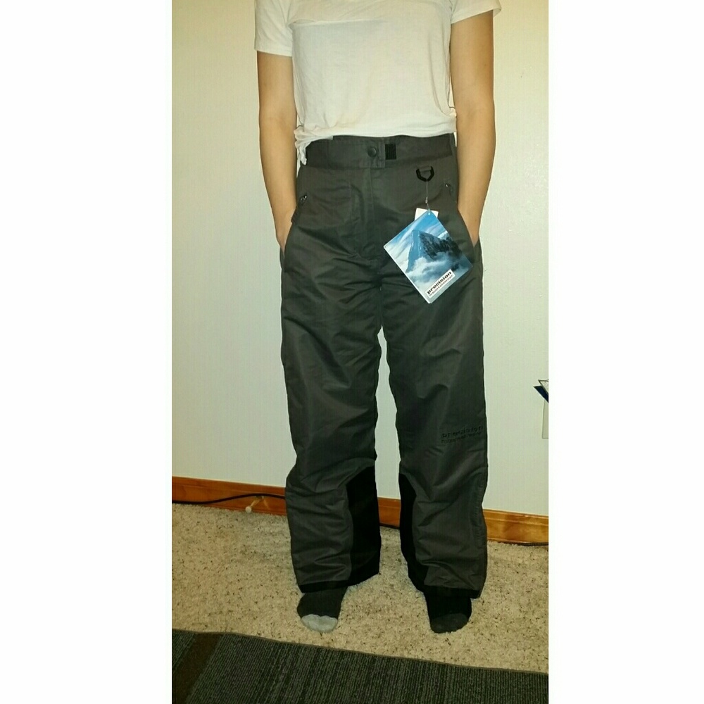 Dark Grey Snowboarding Pants